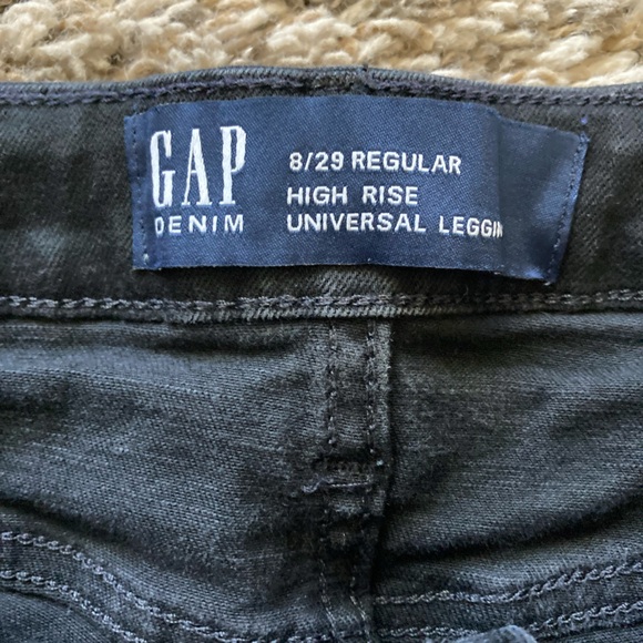 Black high rise jeans from Gap - Picture 3 of 4